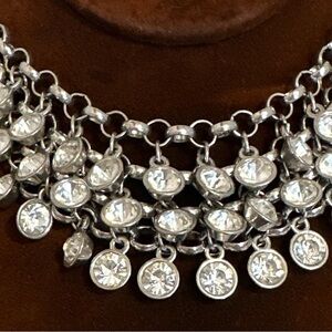 Cha-cha rhinestone necklace